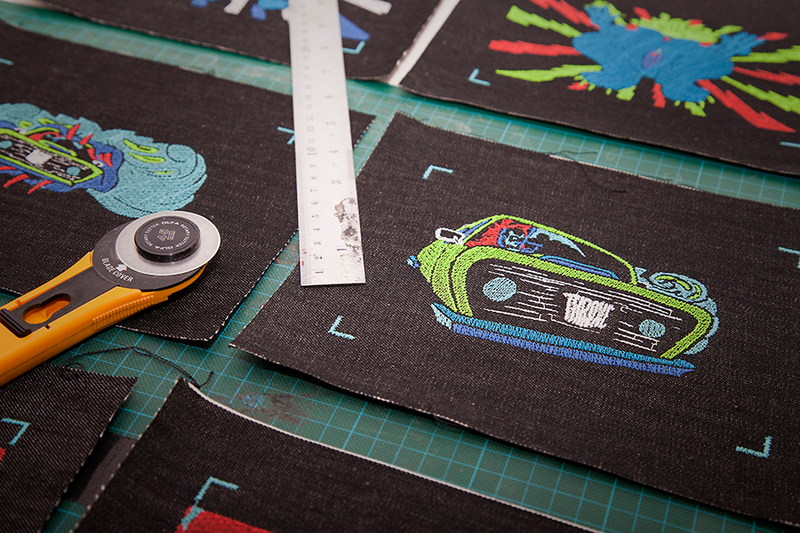 Illustration for article titled Every frame in this stop-motion music video is embroidered
